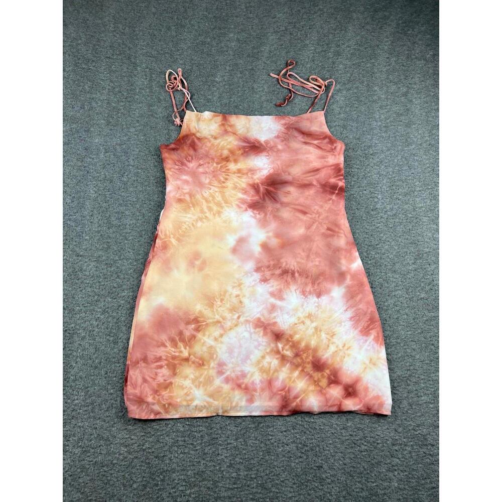 Forever 21 Women's Tie-Dye Mini Dress with Adjustable Straps Size Small
